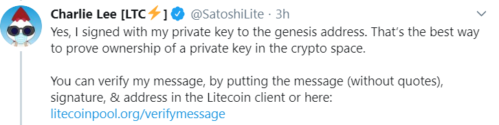 Charlie Lee giải thích làm thế nào Craig Wright có thể chứng minh rằng anh ấy thực sự là Satoshi Nakamoto